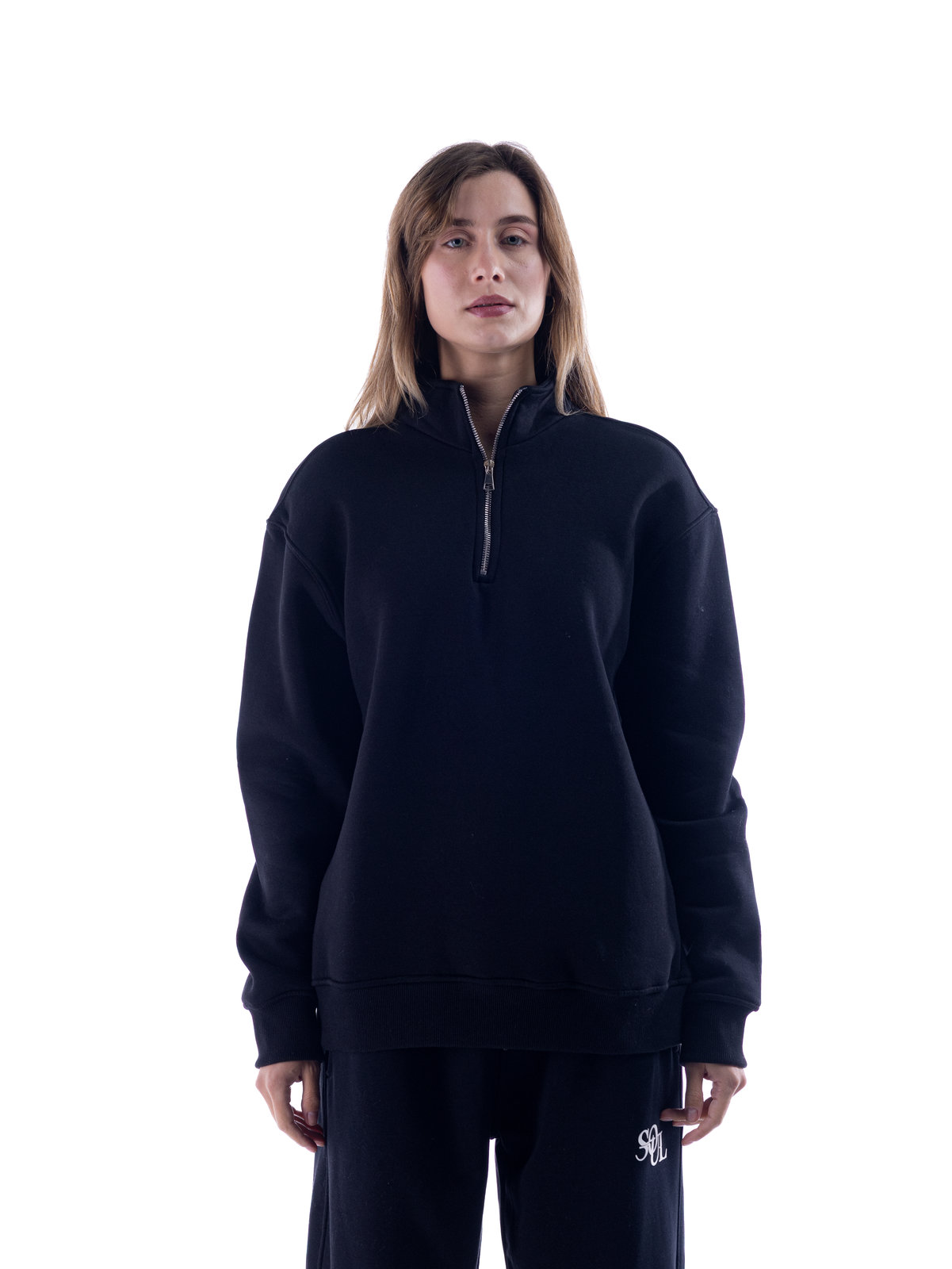 Unisex Comfort Quarter‑Zip
