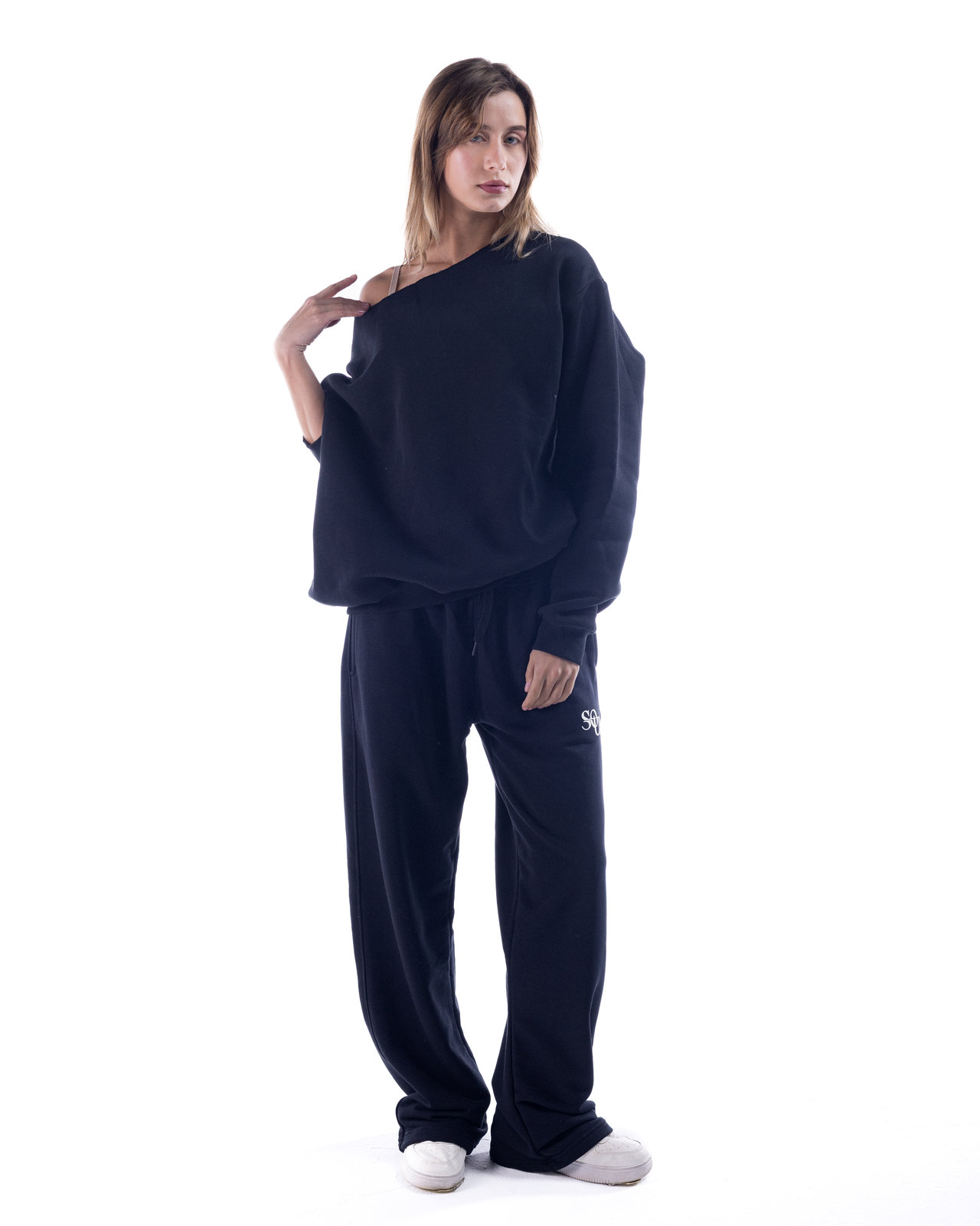 Off Shoulder Sweat Set